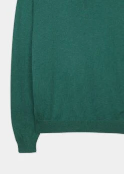 Stowbridge Luxury Cotton 1/4 Zip Jumper In Moorland 5 Stowbridge Luxury Cotton 1/4 Zip Jumper In Moorland -Alan Paine Fashion Store 189h05 stowbridge mens luxury cotton zip jumper moorland 3