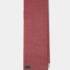 Kinross Cashmere Herringbone Scarf In Magma