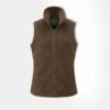Aylsham Ladies Fleece Gilet In Pecan - Regular Fit