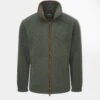 Aylsham Men's Fleece Jacket In Cedar Green - Regular Fit