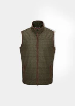 Didsmere Men's Technical Tweed Gilet In Elon - Regular Fit