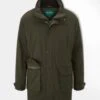 Dunswell Men's Waterproof Field Coat In Olive - Shooting Fit