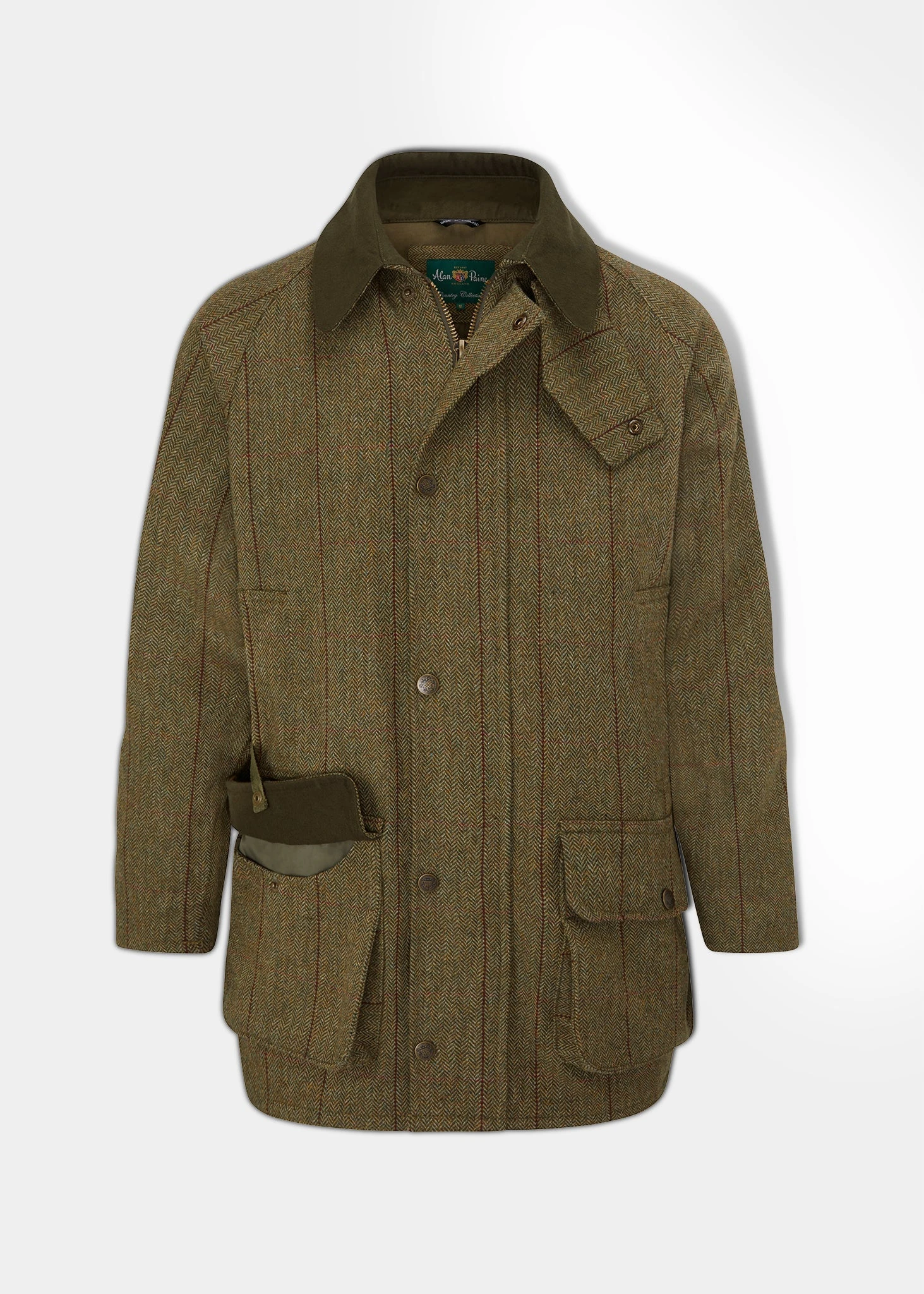 Rutland Men's Tweed Waterproof Shooting Coat In Oakley 1 Rutland Men's Tweed Waterproof Shooting Coat In Oakley