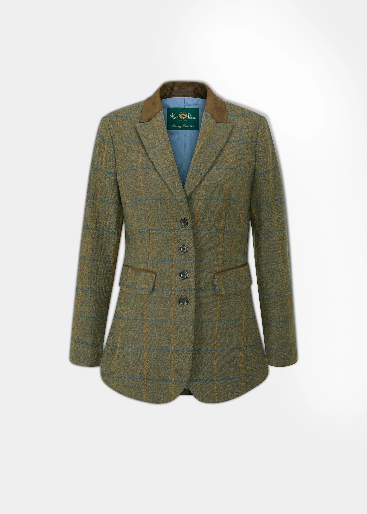 Surrey Ladies Tweed Blazer In Seabrook - Regular Fit 1 Surrey Ladies Tweed Blazer In Seabrook - Regular Fit