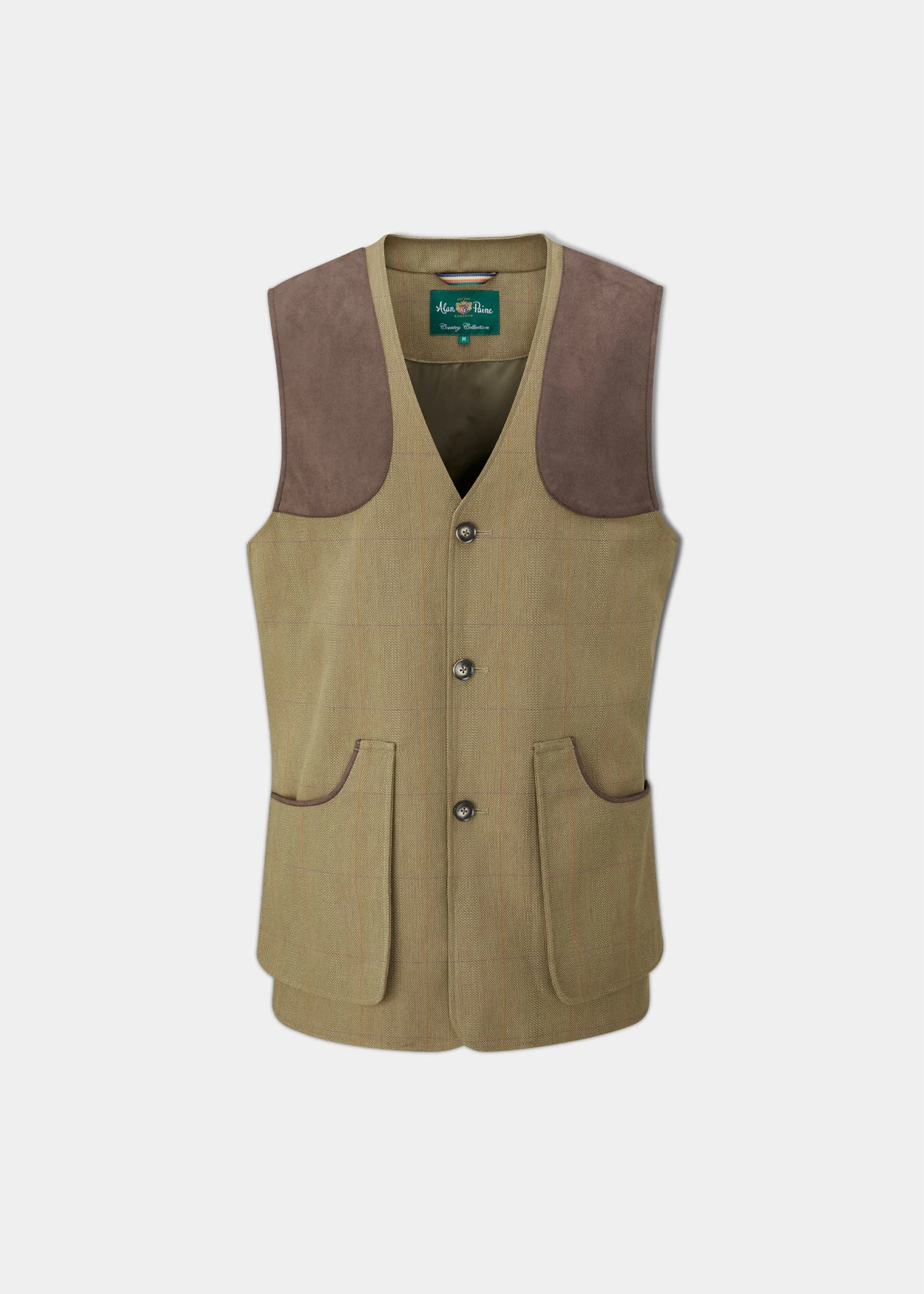 Axford Men's Waterproof Lightweight Shooting Waistcoat In Aspen - Shooting Fit 1 Axford Men's Waterproof Lightweight Shooting Waistcoat In Aspen - Shooting Fit