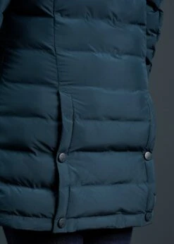 Calsall Ladies Coat In Navy - Regular Fit -Alan Paine Fashion Store Calsall Ladies Coat Navy 5