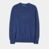 Melfort Cashmere Jumper In Denim - Regular Fit