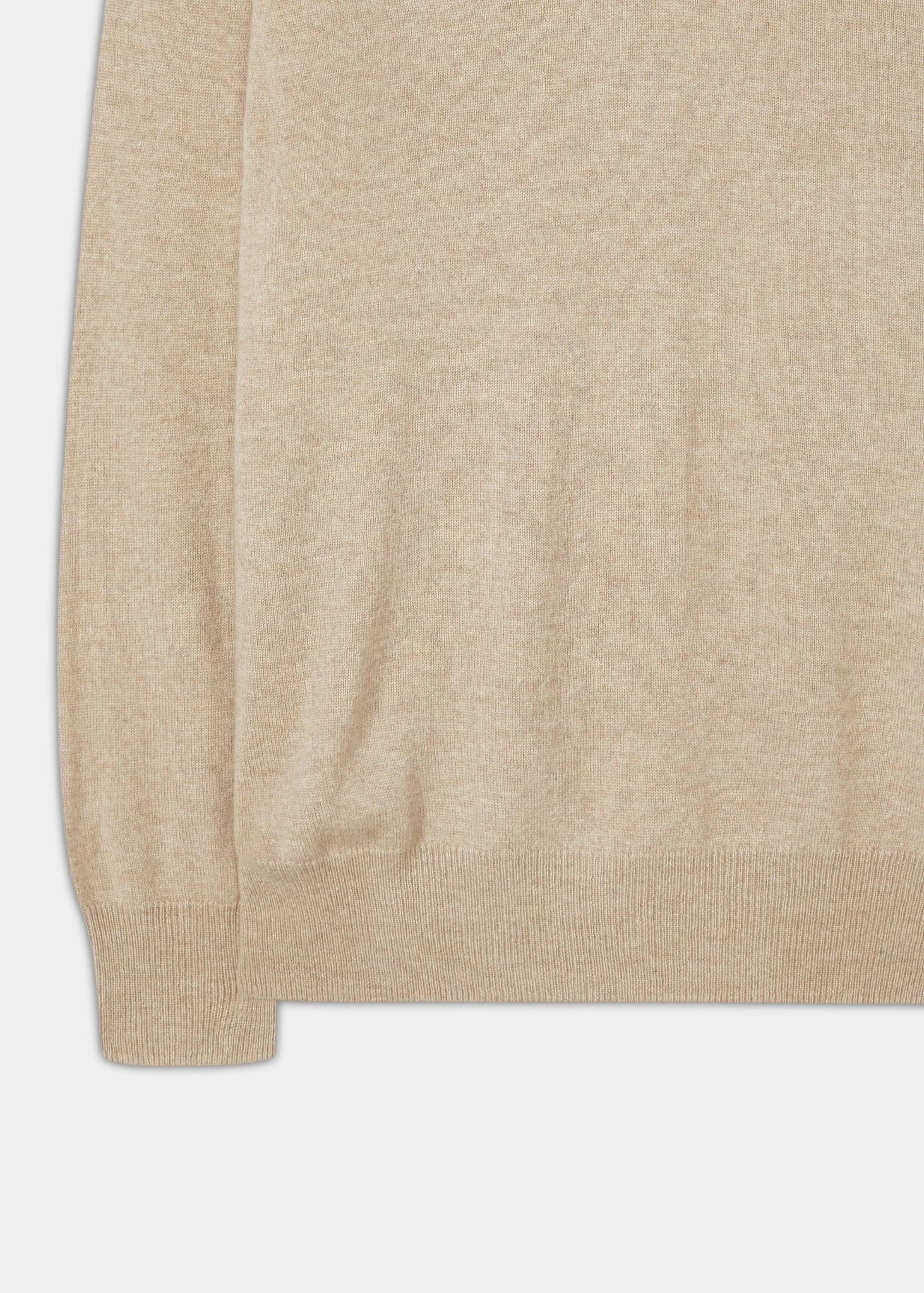 Haddington Cashmere Jumper In Linen - Regular Fit 3 Haddington Cashmere Jumper In Linen - Regular Fit - Image 3