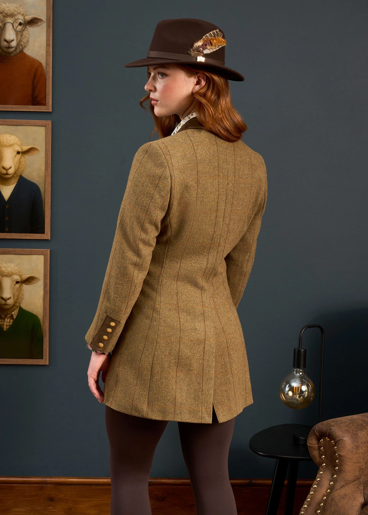 Combrook Ladies Mid-Thigh Coat In Grove - Regular Fit 4 Combrook Ladies Mid-Thigh Coat In Grove - Regular Fit - Image 4