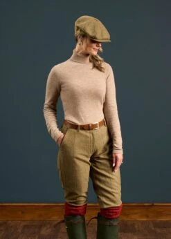Combrook Ladies Tweed Shooting Breeks In Grove -Alan Paine Fashion Store Combrook Ladies Tweed Shooting Breeks Grove 4