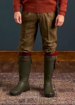 Combrook Men's Tweed Shooting Breeks In Thyme -Alan Paine Fashion Store Combrook Mens Tweed Shooting Breeks Thyme 3