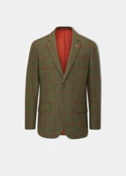 Combrook Men's Tweed Sports Blazer In Reed - Regular Fit