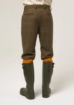 Combrook Men's Tweed Shooting Breeks In Teak 8 Combrook Men's Tweed Shooting Breeks In Teak -Alan Paine Fashion Store Combrook Tweed Shooting Breeks Teak 2