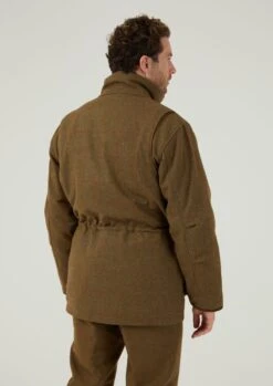 Combrook Men's Tweed Shooting Field Coat In Hawthorn - Shooting Fit -Alan Paine Fashion Store Combrook Tweed Shooting Field Coat Hawthorn 1