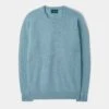 Dorset Men's Lambswool Jumper In Blue Seal - Classic Fit
