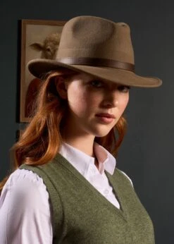 Erin Luxury Vee Neck Tank Top In Landscape -Alan Paine Fashion Store Erin Luxury Vee Neck Tank Top Landscape 3