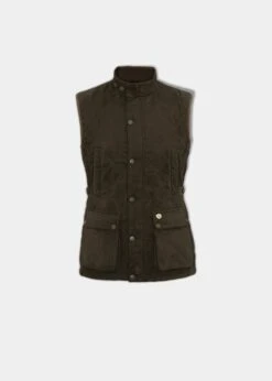 Felwell Men's Waistcoat In Olive