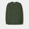 Albury Geelong Wool Jumper In Rosemary - Regular Fit