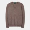 Hampshire Lambswool Jumper In Vole - Classic Fit