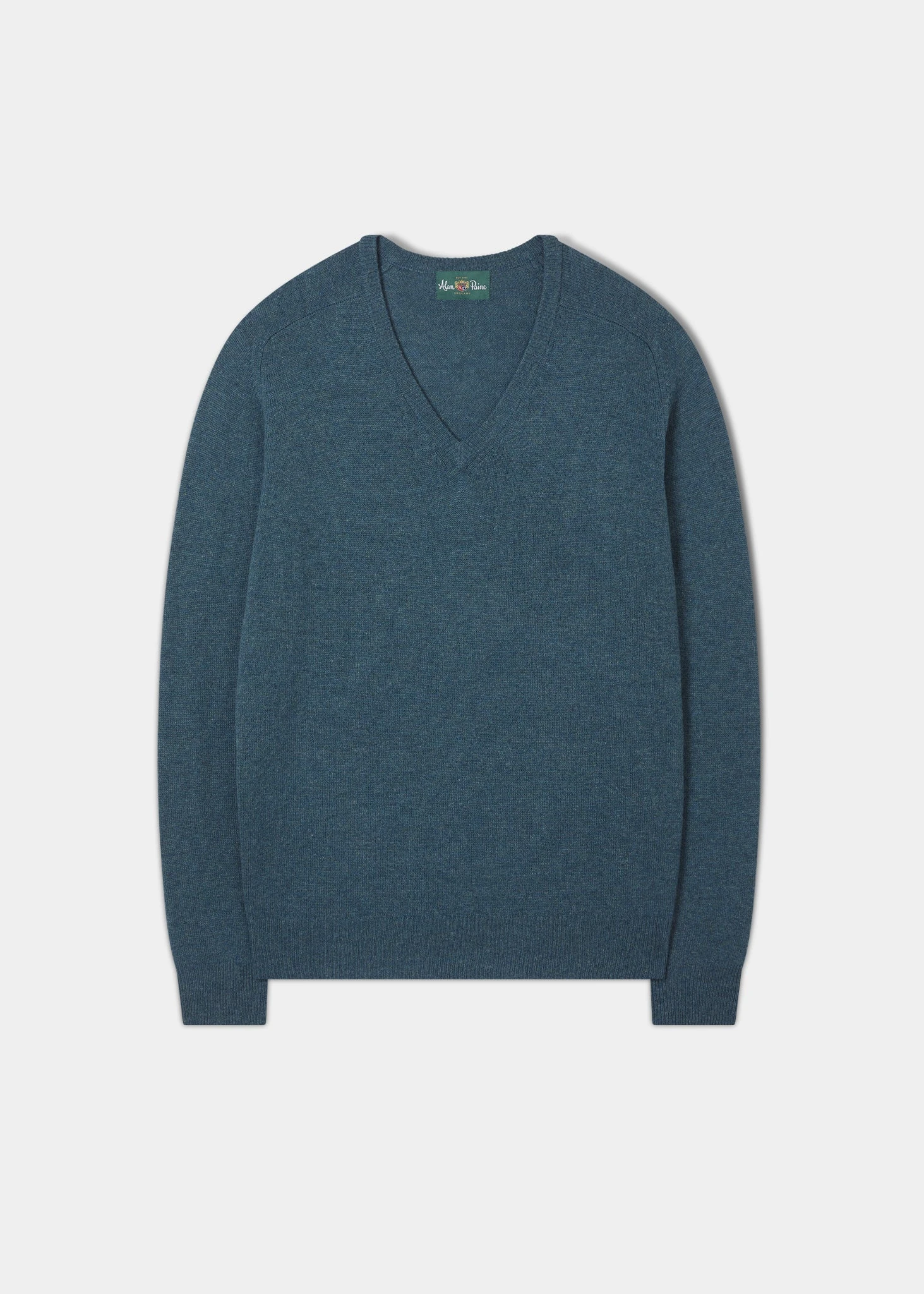 Hampshire Lambswool Jumper In Hunter - Classic Fit 1 Hampshire Lambswool Jumper In Hunter - Classic Fit