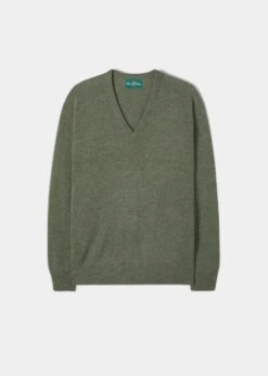 Hampshire Lambswool Jumper In Landscape - Classic Fit