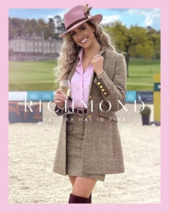 Richmond Ladies Fedora In Pink -Alan Paine Fashion Store Its Back Richmond Fedora Hats
