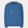 Kinnadie Supersoft Shetland Cornflower Jumper - Regular Fit