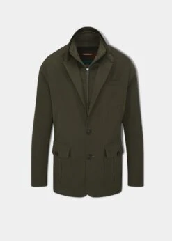 Southmaw Men's Cotton Jacket In Olive