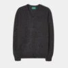 Kilsyth Men's Lambswool Jumper In Charcoal - Regular Fit