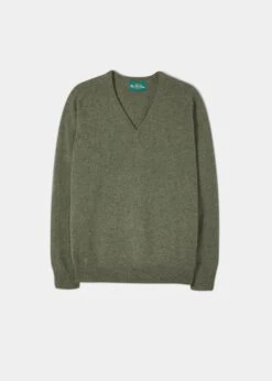 Kilsyth Men's Lambswool Jumper In Landscape - Regular Fit
