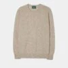 Dorset Men's Lambswool Jumper In Cobble - Classic Fit