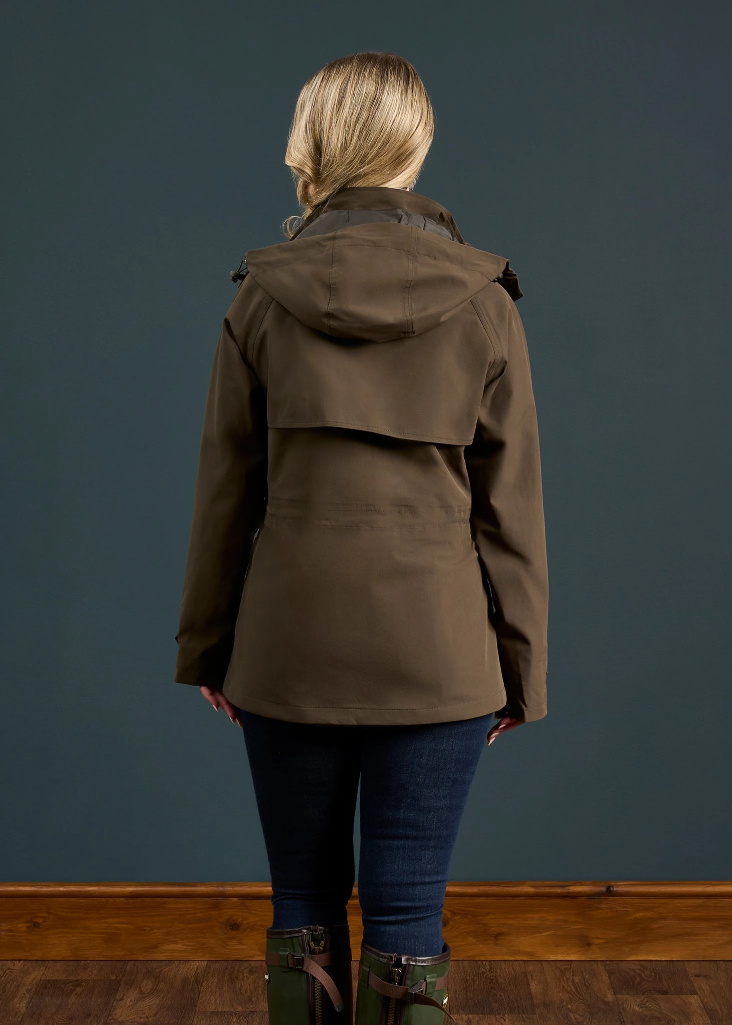 Lockwood Ladies Jacket In Olive 4 Lockwood Ladies Jacket In Olive - Image 4