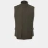 Lockwood Men's Shooting Waistcoat In Olive