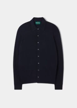 Medstead Men's Long Sleeve Shirt In Dark Navy