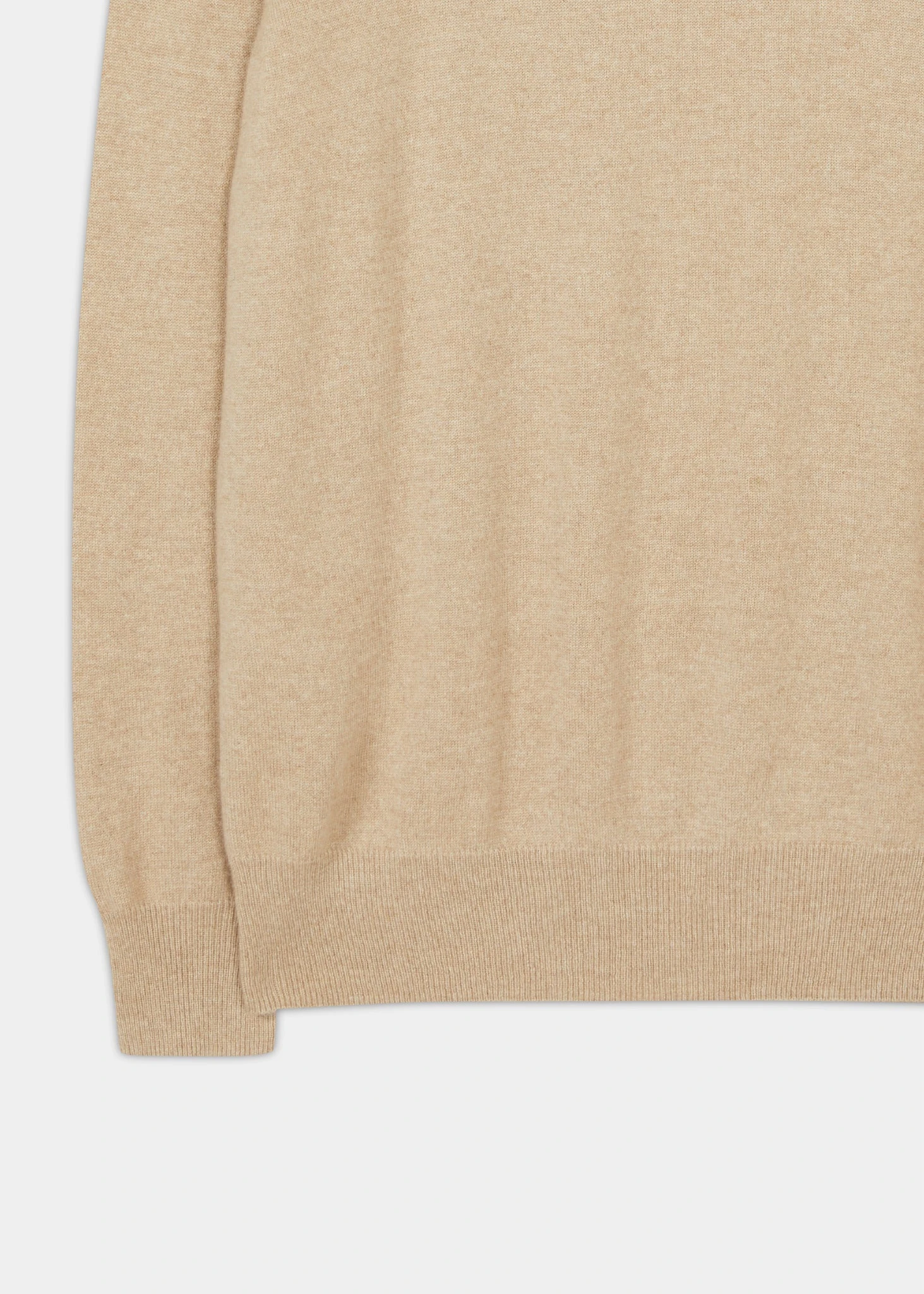 Melfort Cashmere Jumper In Linen - Regular Fit 3 Melfort Cashmere Jumper In Linen - Regular Fit - Image 3