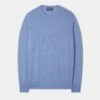 Melfort Cashmere Jumper In Ocean - Regular Fit