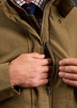 Axford Men's Waterproof Lightweight Field Coat In Aspen - Shooting Fit 10 Axford Men's Waterproof Lightweight Field Coat In Aspen - Shooting Fit -Alan Paine Fashion Store Mens Axford Waterproof Field Coat Aspen 4