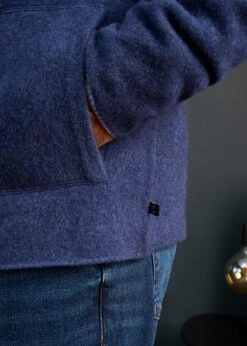 Ferndale Men's Knitted Lambswool Shirt In Rhapsody - Regular Fit 9 Ferndale Men's Knitted Lambswool Shirt In Rhapsody - Regular Fit -Alan Paine Fashion Store Mens Lambswool Overshirt Blue 3