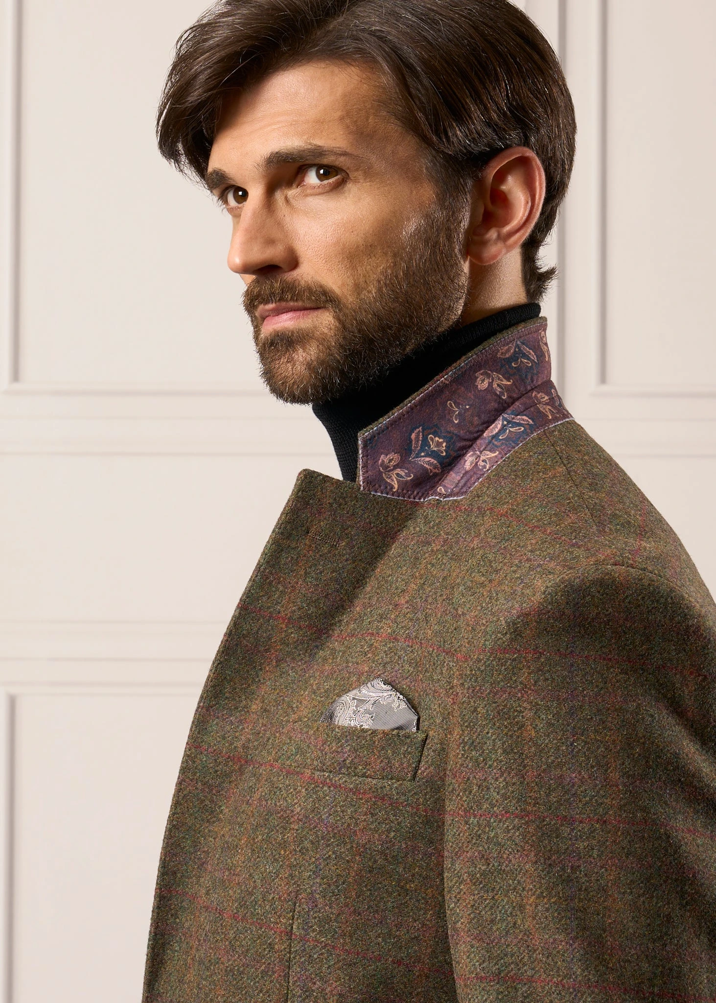 Surrey Tweed Lined Blazer In Hemlock - Regular Fit 4 Surrey Tweed Lined Blazer In Hemlock - Regular Fit - Image 4