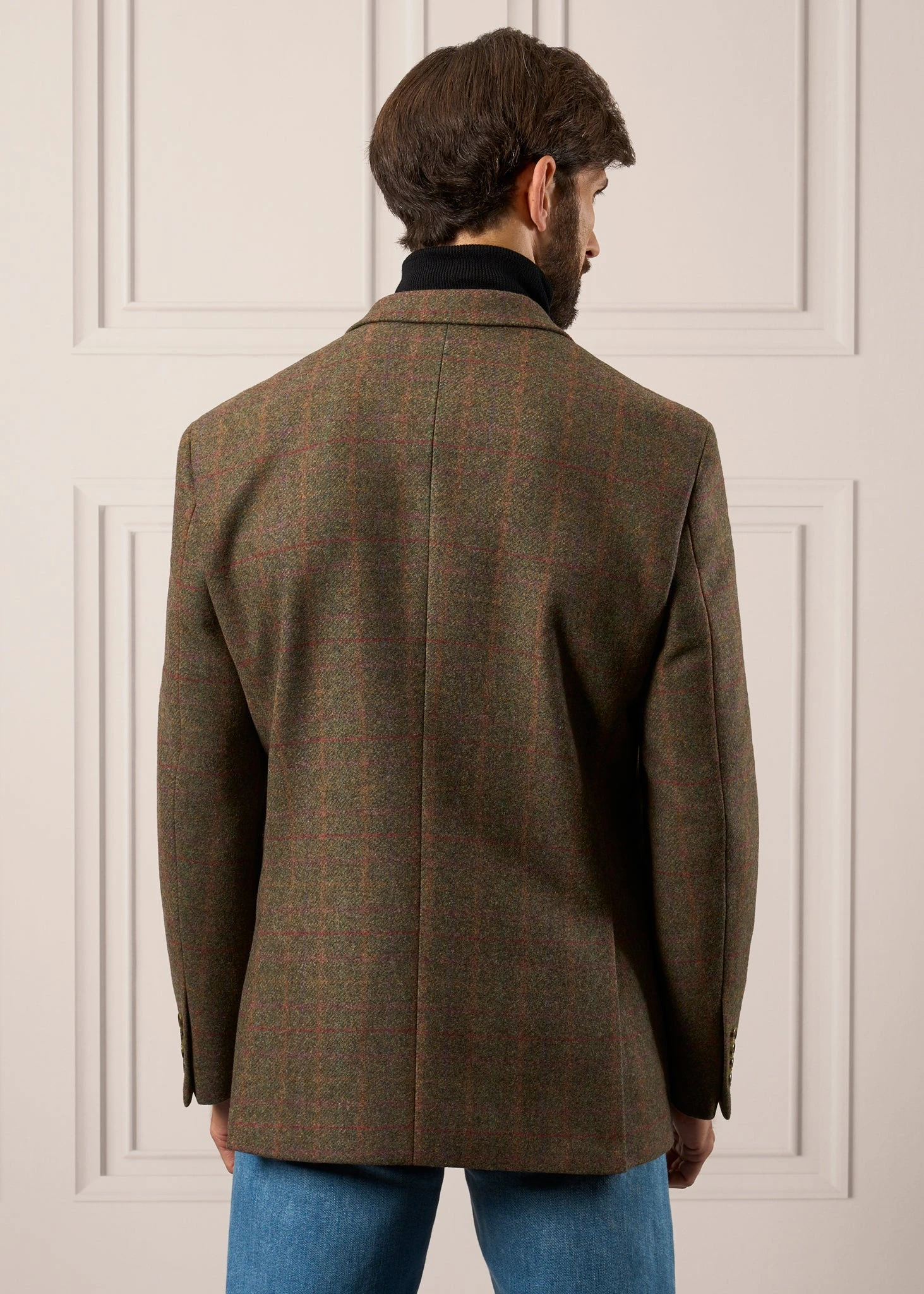Surrey Tweed Lined Blazer In Hemlock - Regular Fit 5 Surrey Tweed Lined Blazer In Hemlock - Regular Fit - Image 5