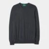 Radstone Men's Merino Wool Jumper In Charcoal - Regular Fit