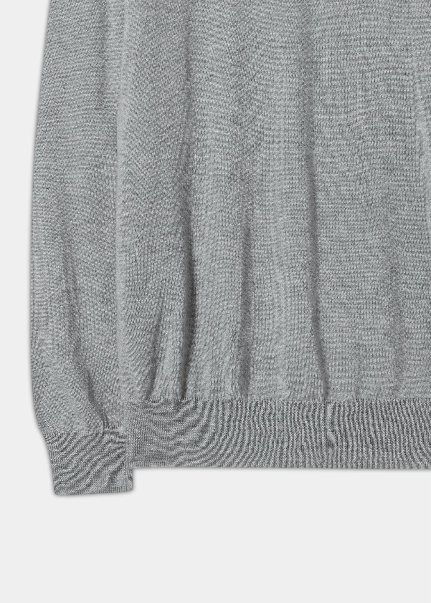 Radstone Men's Merino Wool Jumper In Grey Mix - Regular Fit 3 Radstone Men's Merino Wool Jumper In Grey Mix - Regular Fit - Image 3