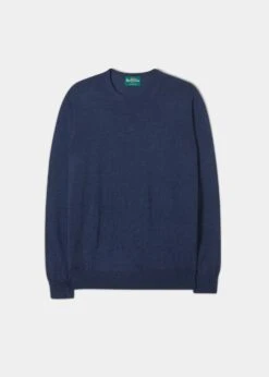 Radstone Men's Merino Wool Jumper In Indigo - Regular Fit