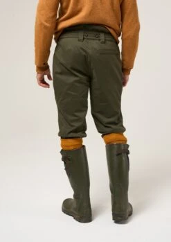 Milwood Men's Waterproof Shooting Breeks In Olive -Alan Paine Fashion Store Millwood Waterproof Shooting Breeks Olive 3