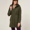Milwood Women's Olive Jacket - Regular Fit