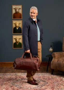 Mistfield Navy Raincoat -Alan Paine Fashion Store Mistfield Navy Raincoat 2