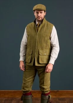 Rutland Men's Tweed Waistcoat In Lichen - Shooting Fit -Alan Paine Fashion Store Rutland Mens Tweed Waistcoat Lichen 2 a5c73bb0 b918 4e39 bf91 04fdfb0cd017