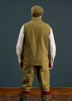 Rutland Men's Tweed Waistcoat In Lichen - Shooting Fit -Alan Paine Fashion Store Rutland Mens Tweed Waistcoat Lichen 3 9e037696 2d74 43e4 b75e b7eda64cc312