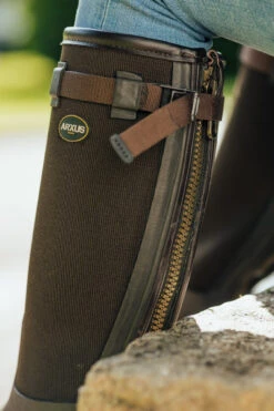 Arxus Primo Country Zip Boot In Olive -Alan Paine Fashion Store arxus primo country boot olive3