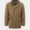 Combrook Men's Tweed Shooting Field Coat In Thyme - Shooting Fit